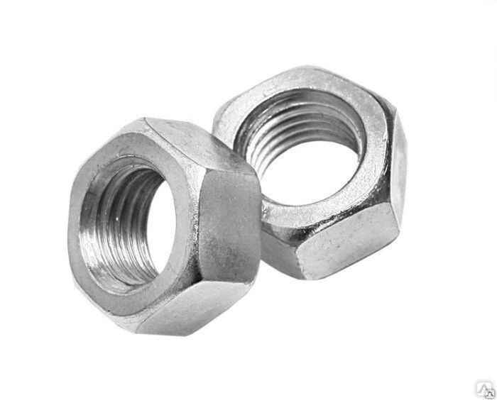 Гайка М14 DIN934 цинк (РФ)