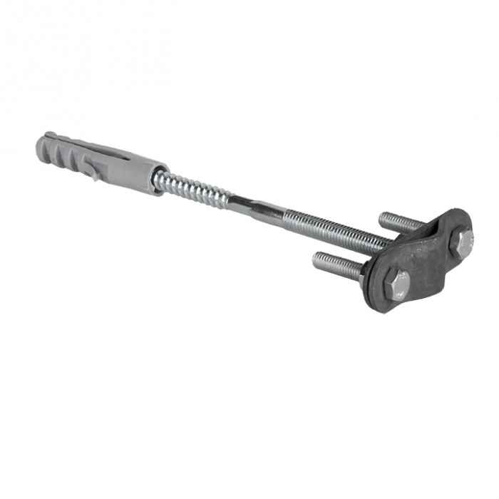 Держатель фасадный с резьбовым соединением L=120 (РФ)