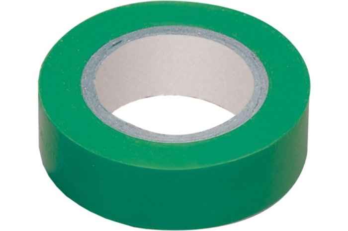 Изолента ПВХ 19x0.15мм 20 метров зеленая (РФ)