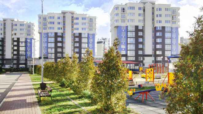 Освещение на улице Флотская